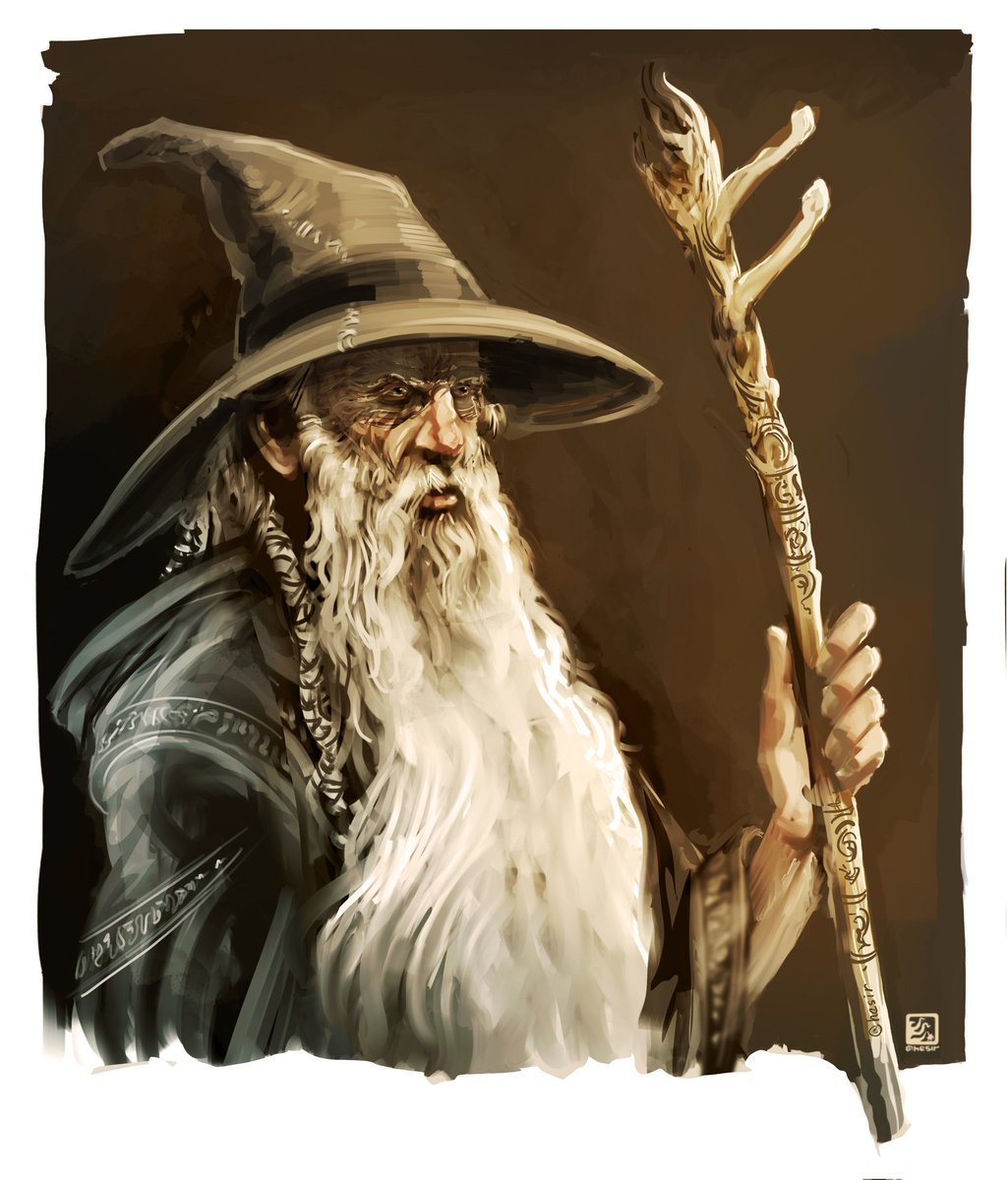 hesir's tweet photo. So that"s Morgoth confronting Fingolfin ...the other four #Tolkien inspired images I included are #Mithrandir, #Tevildo (Prince of Cats), #Aragorn Captures #Gollum, and #Anatar (Lord of Gifts). #Oxonnoot2021 https://t.co/hi20lu8ocM
