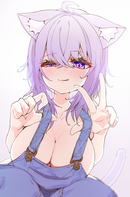 オーバーオール🐈
#絵かゆ 