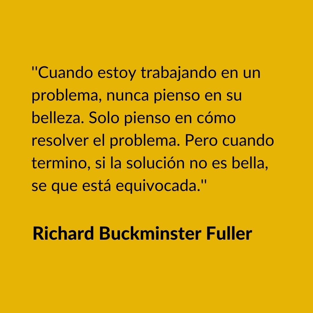 Como bien decía Richard Buckminster Fuller, hay que centrarnos en encontrar una solución y, una vez localizada, hay que valorarla.

#FaceToFaceBcn #frasesdearquitectos #arquitectos #FaceToFaceBcnByMonicaGalindo #eventos #RichardBuckminsterFuller