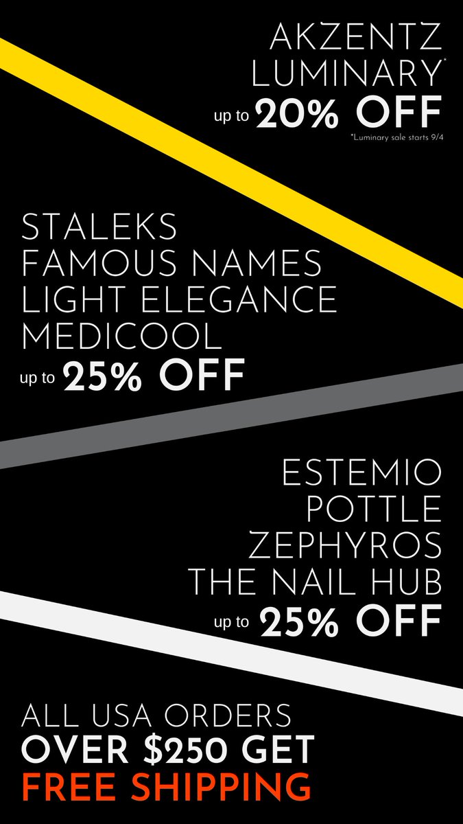 Our Labor Day Sale starts NOW! 😍 - mailchi.mp/thenailhub/lab…