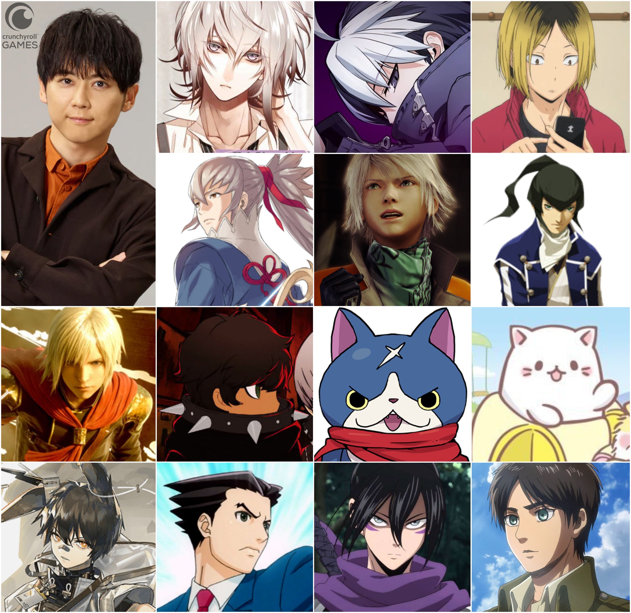 Characters voiced by Yuki Kaji.