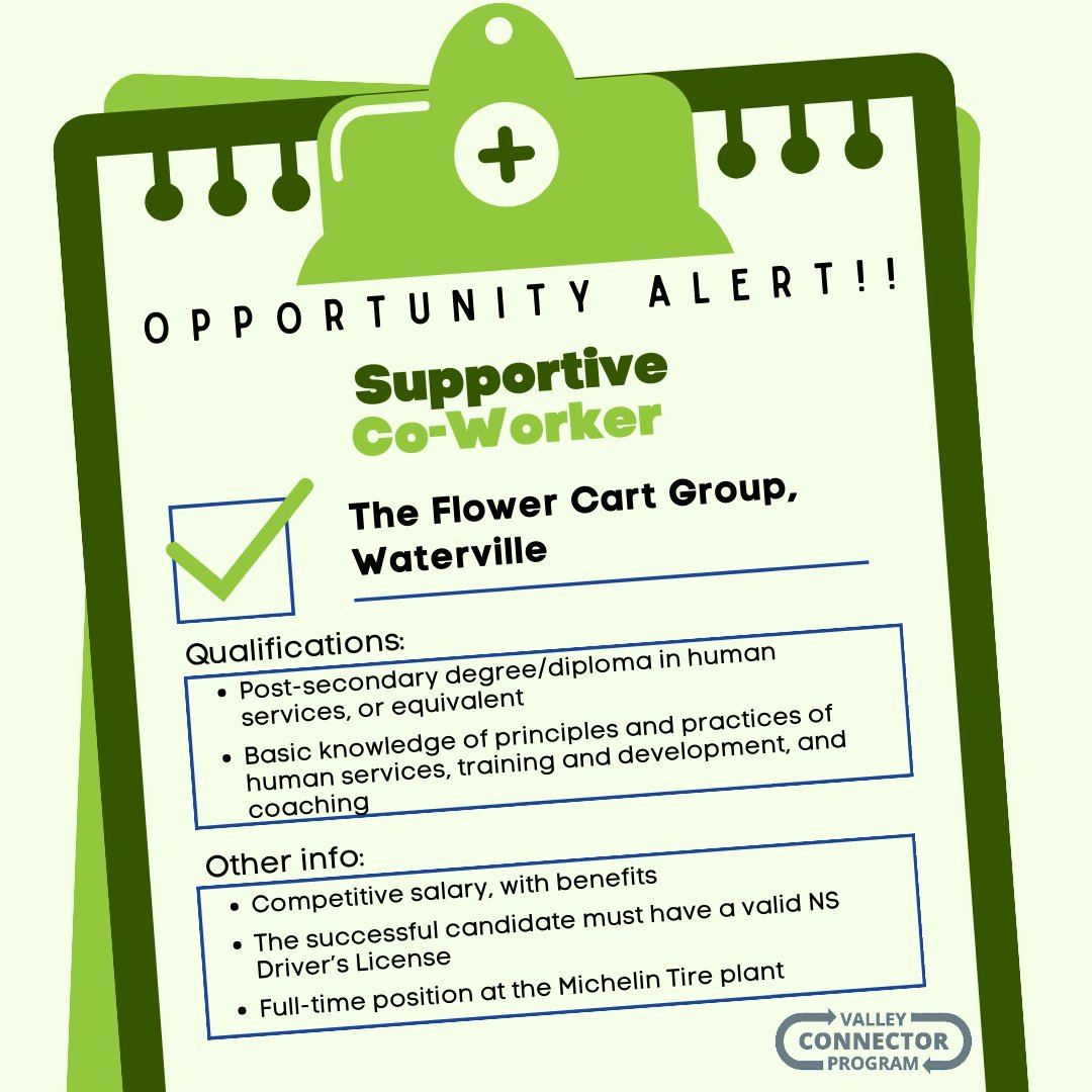 Valley Connector Program tweet media