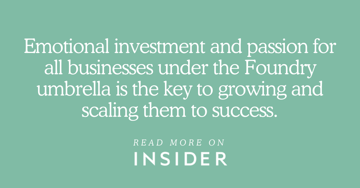 Foundrybrands's tweet photo. #Foundry is committed to growing enduring #brands and providing options for their founders. Learn more about Foundry's approach in this piece from @BusinessInsider >>> https://t.co/VJ74oOvn5O https://t.co/19jnLkeTur