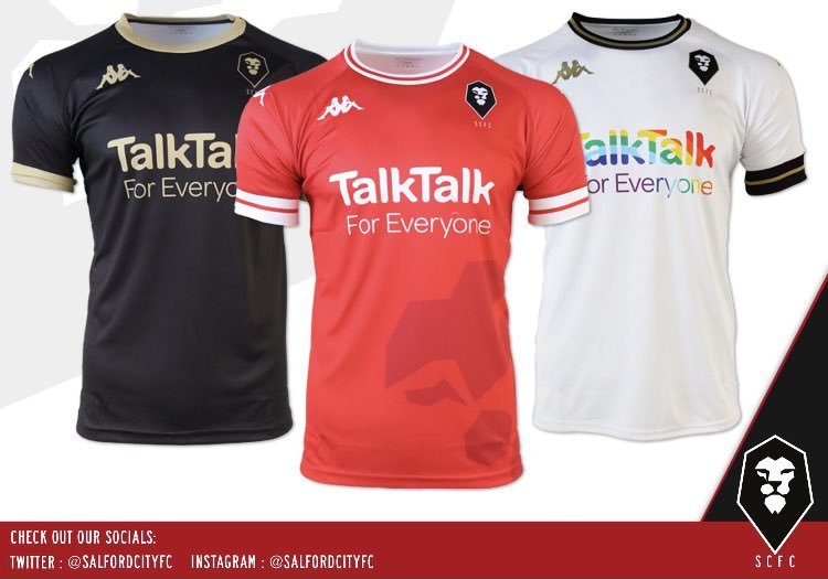 🦁 Calling <a href="/SalfordCityFC/">Salford City FC</a> fans! 🦁

Want to win a merchandise pack, which will include a 21/22 Replica shirt? 

Simply RT and LIKE this tweet to enter, winner to be announced Monday 6th September! 

#WeAreSalford