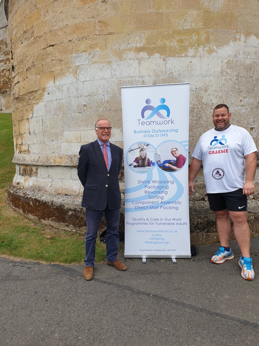 Thank you @NorthantsLL and @rockinghamcastl for allowing Graeme @AceFurniture1 to do his practice for GNR raising funds for @TeamworkTrust