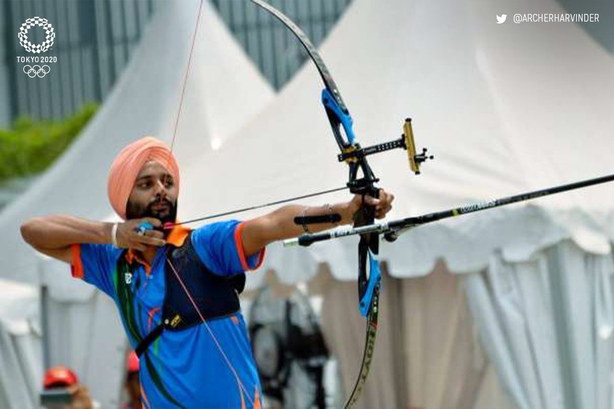 TheDesignCreed's tweet photo. Congratulations #HarvinderSingh on winning #bronze for INDIA in #ParaArchery at #Tokyo2020 
#PARALYMPICS https://t.co/jO07yFlGzY
