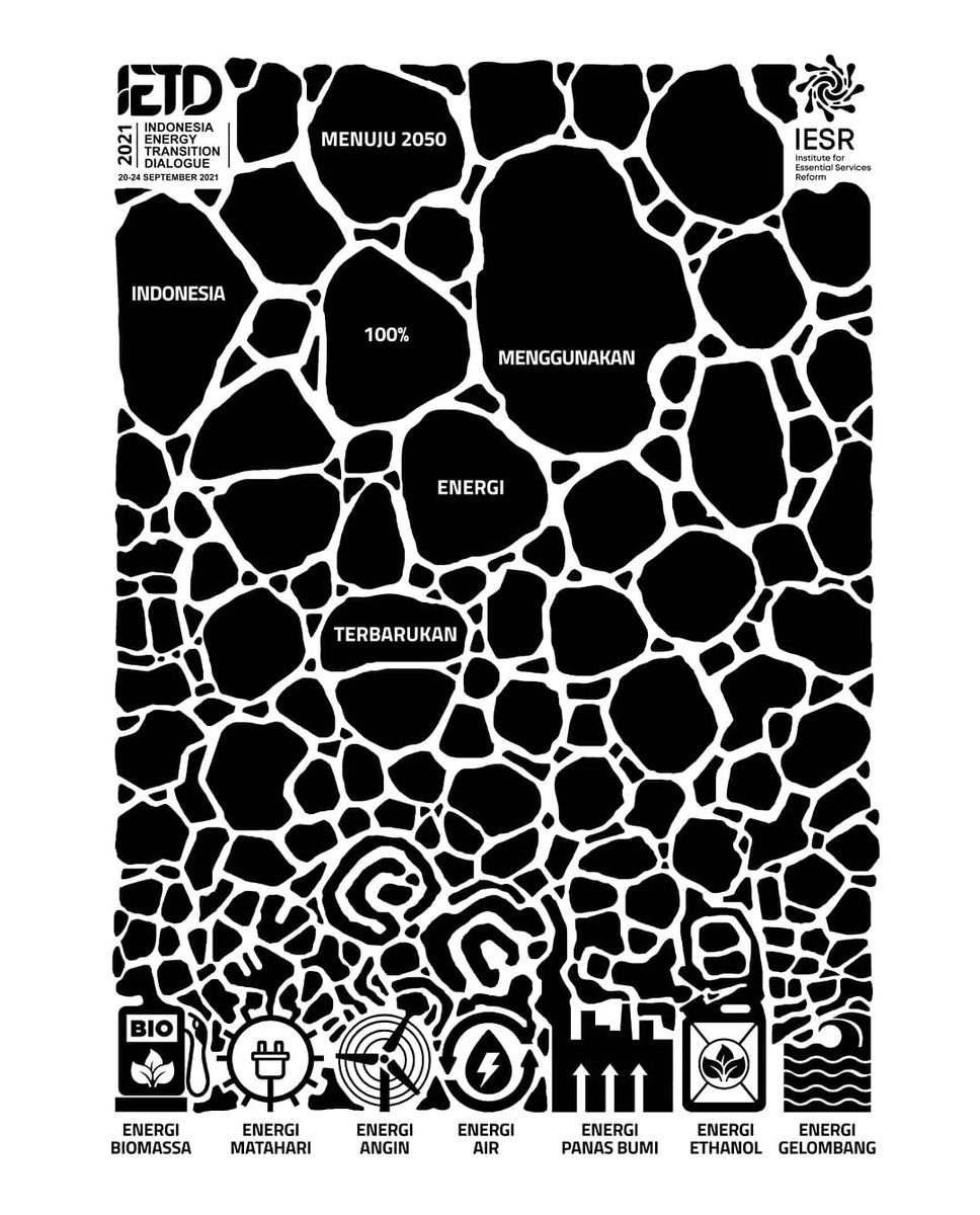 Ayo dukung transisi Indonesia menggunakan 100% energi terbarukan di tahun 2050!

<a href="/iesr/">Institute for Essential Services Reform</a>.id
#roadtoIETD
#100persenET
#renewableenergy
#cleanenergy
#indonesiabebaskarbon2050
#energiterbarukan