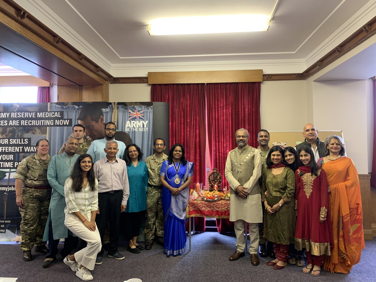 256 MMR (@256mmr) on Twitter photo We are delighted to have hosted <a href="/RBKMayor/">RBK Mayor</a>, <a href="/NHSFKingston/">NHSF Kingston Hindu Society</a> and Sarvoday Hindu Association for #RakshaBandhan at our Kingston Detachment.
Reinforcing our bonds with all parts of civil society
<a href="/nhsf_uk/">NHSF (UK)</a> @Army_Engagement <a href="/DefenceHindu/">Defence Hindu Network - UK</a> <a href="/DMS_MilMed/">Defence Medical Services</a> <a href="/AMSCorpsCol/">Corps Col RAMS</a> <a href="/DefenceHQPress/">Ministry of Defence Press Office</a> @2MedX We are delighted to have hosted <a href="/RBKMayor/">RBK Mayor</a>, <a href="/NHSFKingston/">NHSF Kingston Hindu Society</a> and Sarvoday Hindu Association for #RakshaBandhan at our Kingston Detachment.
Reinforcing our bonds with all parts of civil society
<a href="/nhsf_uk/">NHSF (UK)</a> @Army_Engagement <a href="/DefenceHindu/">Defence Hindu Network - UK</a> <a href="/DMS_MilMed/">Defence Medical Services</a> <a href="/AMSCorpsCol/">Corps Col RAMS</a> <a href="/DefenceHQPress/">Ministry of Defence Press Office</a> @2MedX