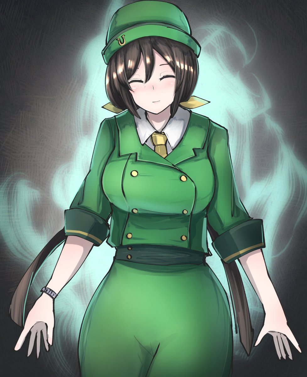 ウマ娘「たづなさん好き #ウマ娘 」|かにさわ🦀skeb🎨のイラスト