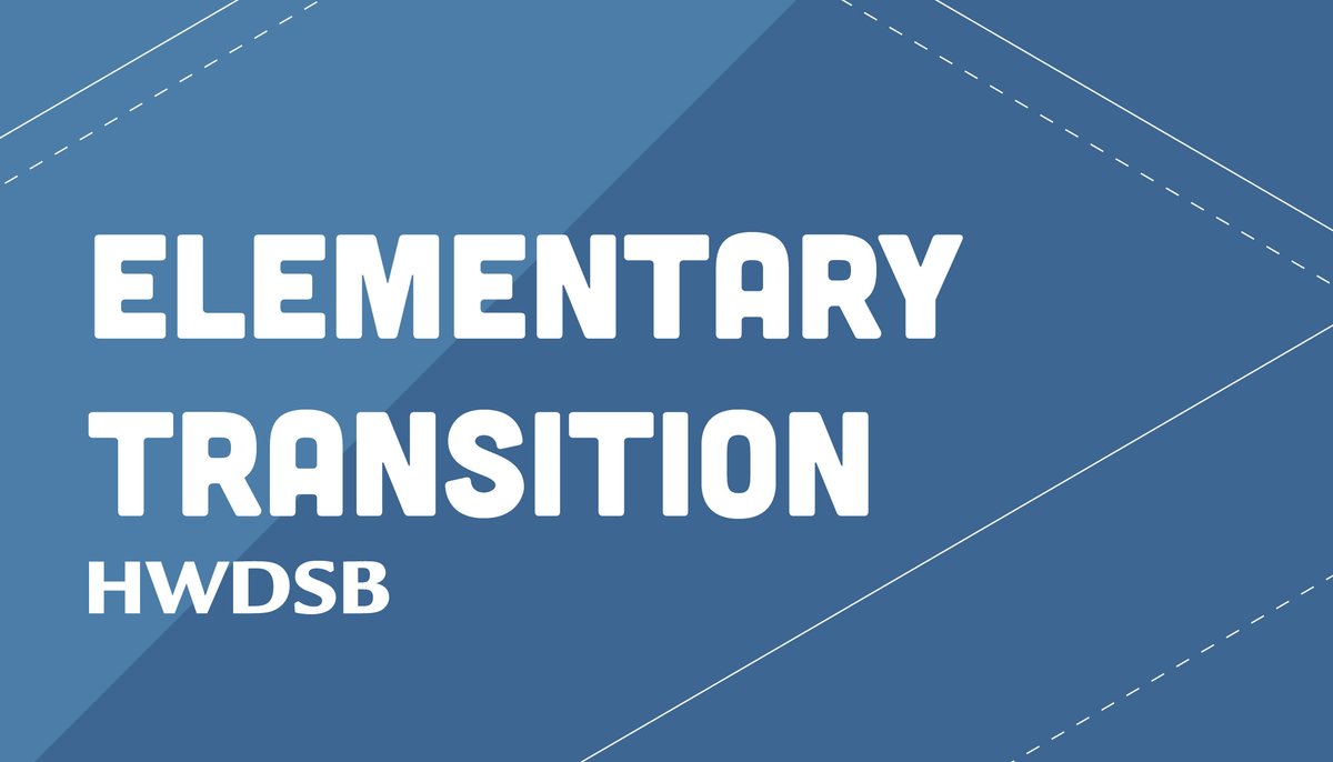 Families wishing to switch between remote and in-person learning can now access the 'Elementary Transition Between Remote and In-Person (Optional Request Form)' in Parent Portal. 

More info: hwdsb.on.ca/blog/remote-in…