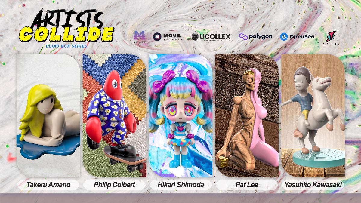 movemovenetwork's tweet photo. #MOVENetwork Giveaway with ⚡️ARTISTS COLLIDE⚡️Blind Box Series
 
We are giving out 50  #Artistscollide Blind Boxes (Ξ 1). Each blind box will contain 3 Artwork NFTs. 
#NFT #NFTGiveaway #NFTartists #marketplace #Multichain 

Read more: https://t.co/4we0JUfERV https://t.co/S4nRDnOMZm