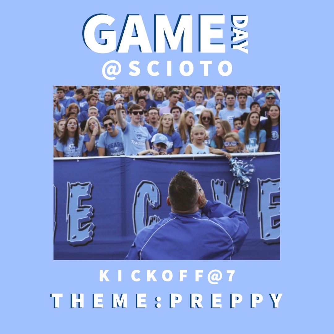 BerlinBears_SS's tweet image. BEARS! ITS GAME DAY😈😈 COME AND GET LOUD!! MAKE SURE TO BUY YOUR TICKETS HERE ➡️ dublinschools.net/domain/1021 @Berlin_Bears_FB @Todd_spinner