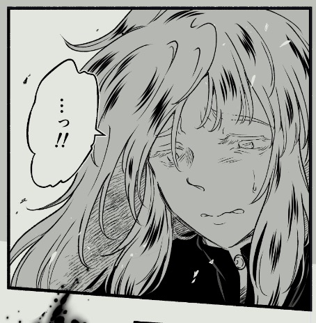 どうせ印象が変わるなら、いっそ変えたれ!
次のコマで、アザミちゃんが歯をギリッと噛みしめてるのです
だったらセリナさんは、歯よりも唇を噛むタイプなんじゃないかと思った。 https://t.co/RuGEH4SEHV