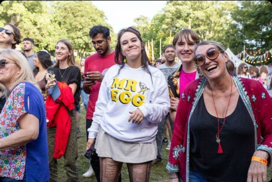 Fill yer boots with Rotunda goodies at @moseleyfolk all weekend in the merch tent! Ta for the lovely snap @samfrankwood 🥰