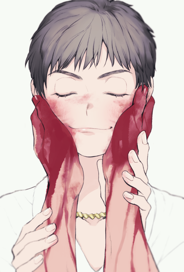 「リクエストのジェイカラです。
殺人鬼の「神さま」 」|みず(日付変わる前に寝ましょうキャンペーン)のイラスト