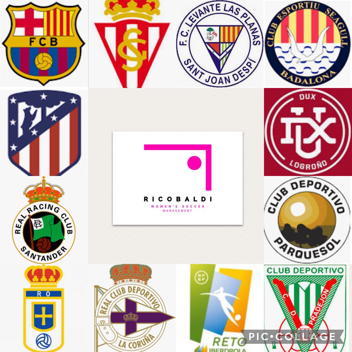 Equipos de los Grupos Reto Norte y Reto Sur donde hemos encontrado nuevos equipos a 37 jugadoras durante este verano 2021!! 
Gran trabajo a tod@s! 💪🔝🤩⚽️
@RicobaldiSoccer 
#futfem #nuevosclubes #Transfers #summer2021 #soccer #footballplayer #ricobaldisoccerteam  #RetoIberdrola