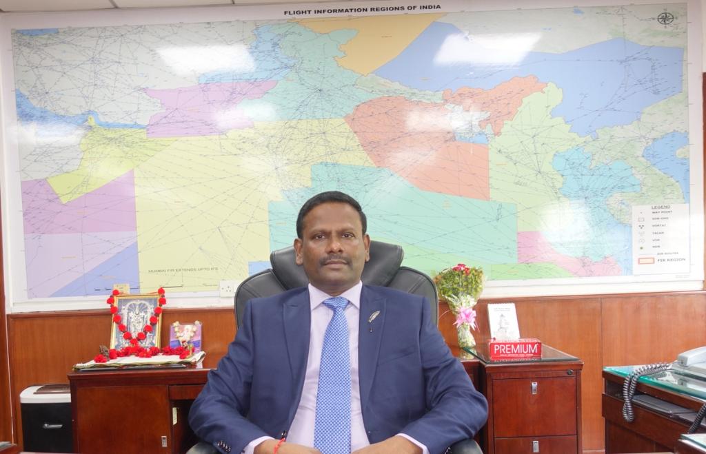 AAI_Official's tweet photo. Sh. M. Suresh took charge of Member (Air Navigation Services) at #AAI yesterday. Working as ED (Aviation Safety) till recently, Sh. Suresh is an ANS technical expert with 25 yrs of rich experience in airport systems &amp; IT facilities. https://t.co/IFdXRJuKMA