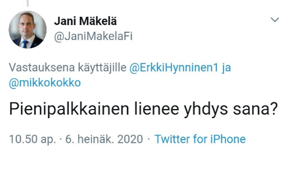 KariMkinen7's tweet photo. @TiiaMaija Tutkailin tätä loistavaa tarinaa #persun ja kansanedustaja #JaniMäkelän toilailuista.
Eräänlainen helmi se on tämäkin kun Jani opettaa kirjoittamisessa. https://t.co/hvbFkbWKoc