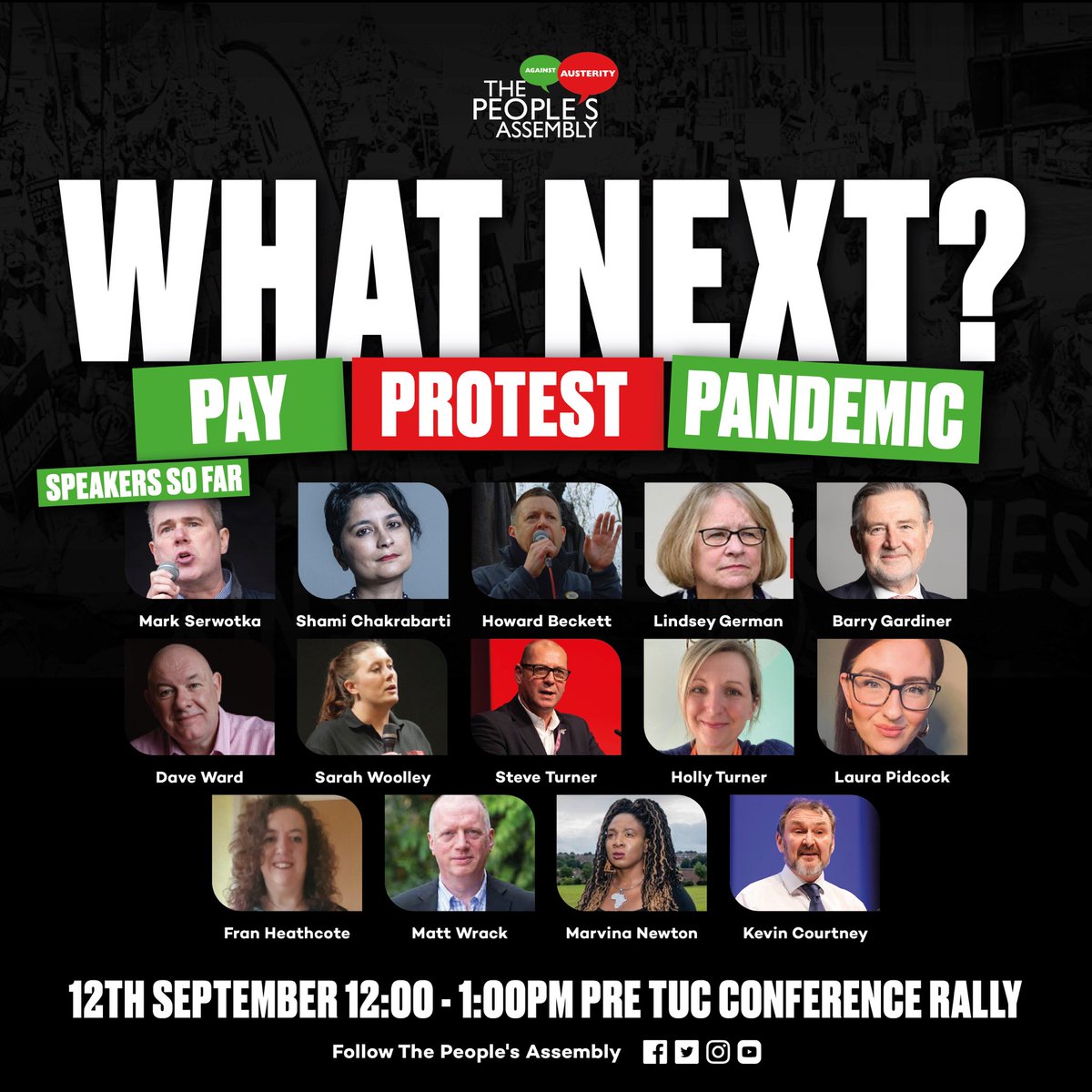 Workers rights are under attack now more than ever before. Building the labour and trade union movement is going to be critical to defend ourselves. 

Join us Sep 12th with this excellent panel of speakers as we prepare for the fight ahead!