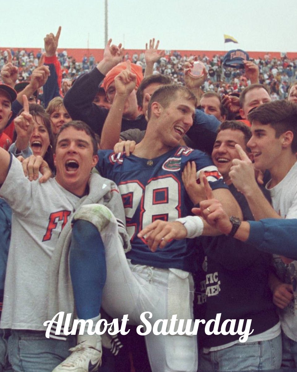 GatorsFB's tweet photo. Almost Saturday. 🤝 https://t.co/7FAlhOa5BF