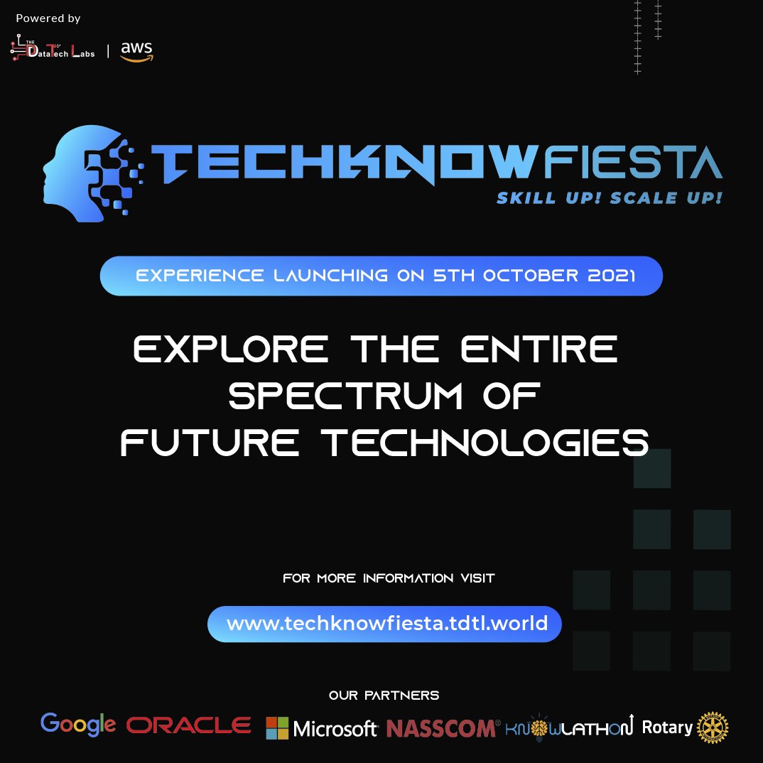 techknowfiesta's tweet image. A Global Learning Platform that equips you with project experience to prepare you for the future and sharpens you for the present! You will be challenged to solve business problems using the technology you learned at TechKnow Fiesta.  Now is the time to register!