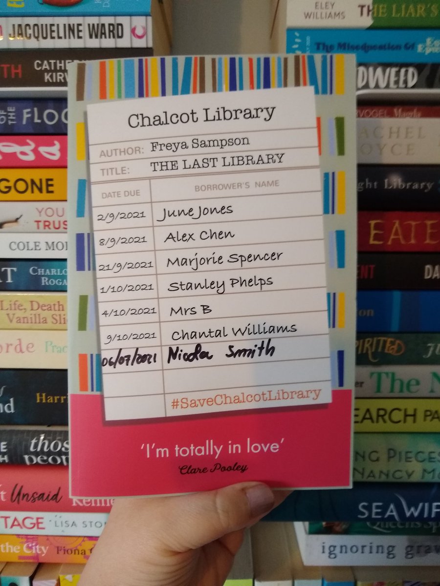 ShortBookScribe's tweet image. This is my current read and I LOVE it so much. It&apos;s charming, moving and funny and it has books in it. What more do you need?

#TheLastLibrary
#SaveChalcotLibrary