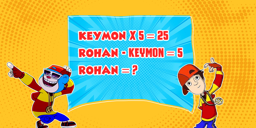 SonicGang's tweet image. Sharmao mat, apne math skills dikhao! Tell us the answer below.

#Keymon #Rohan #KeymonAche #Maths #Sonic #Nickelodeon