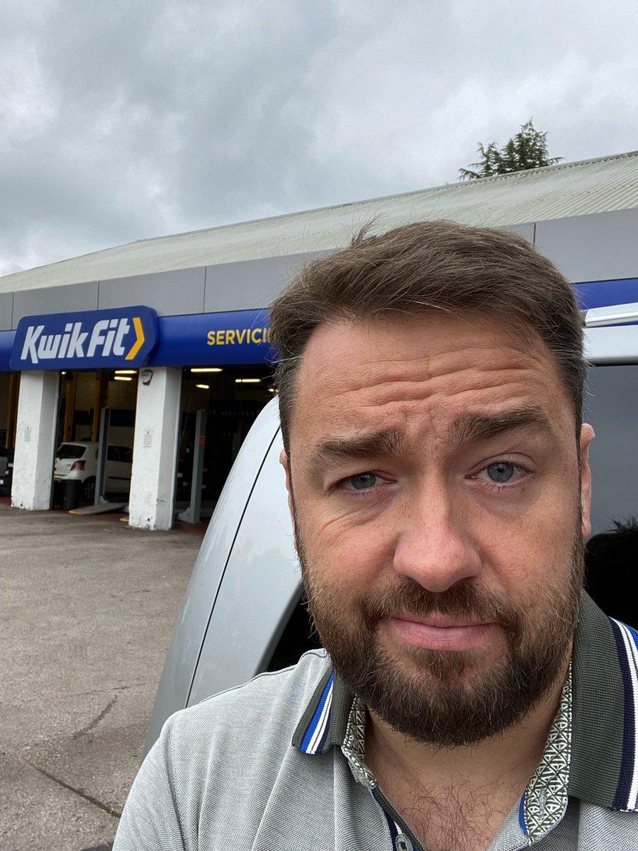 Having a GREAT day!! Tyre replacement just before a 3 hour drive to