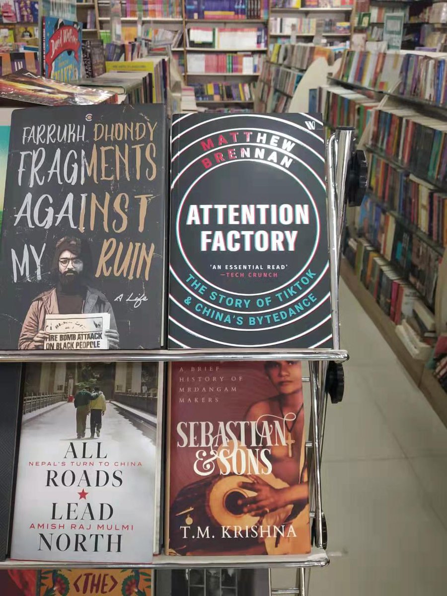 Attention Factory is now available in bookstores all across India🥳 @WestlandBooks