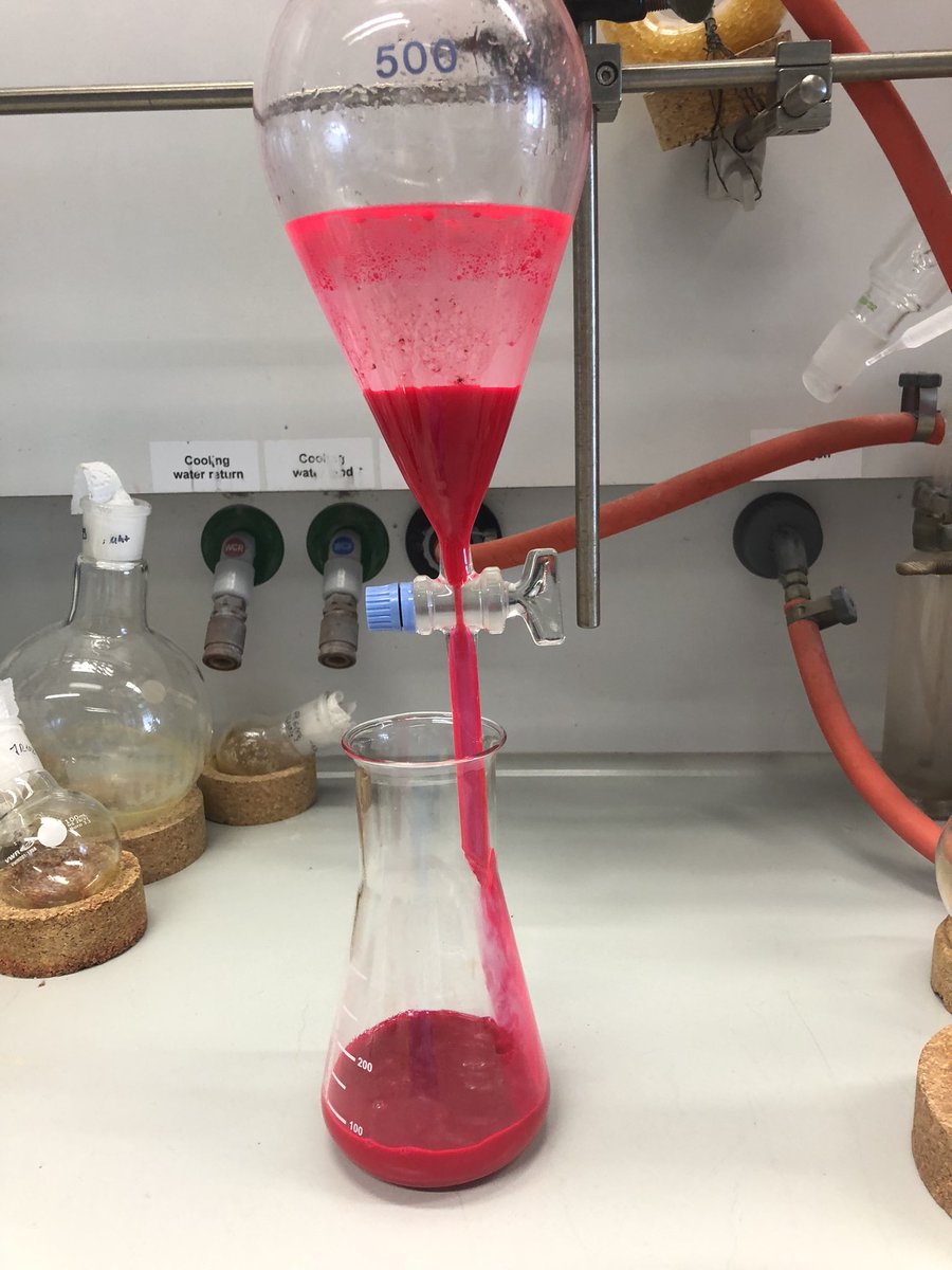 The first synthesis after weeks of measurements, data evaluation, literature research (and some vacation 😅) is perfectly timed to #FluorescenceFriday.