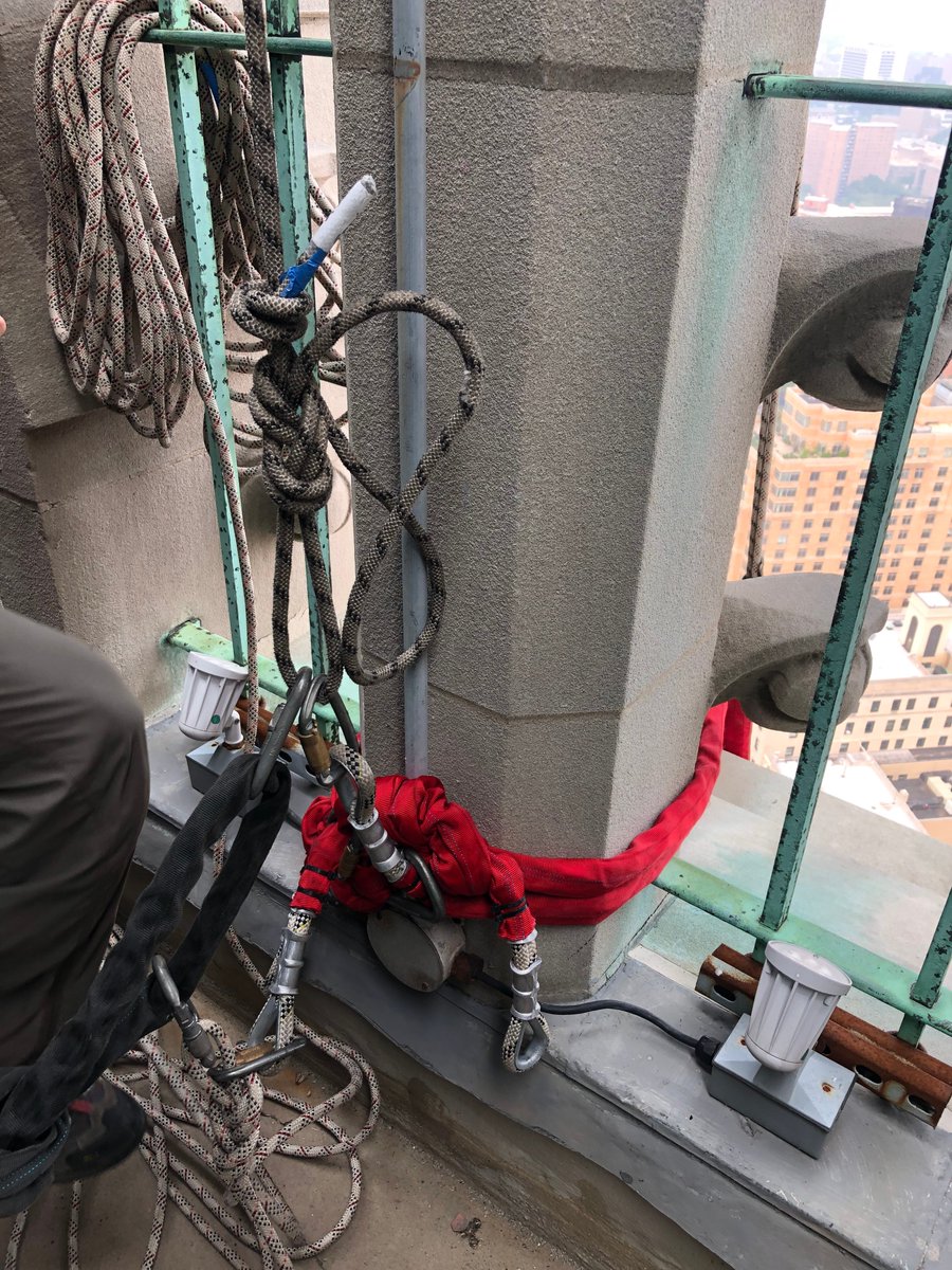 vertical_access's tweet image. FYI - Vertical Access is one of the few rope access firms in the NYC market that have our own special riggers and QEWIs on staff! From start to finish we self perform each aspect of our projects, including this one at @RiversideNYC with Walter B. Melvin &amp;amp; Westerman Construction.