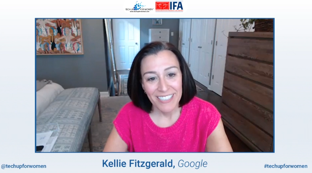 ImmaC276's tweet photo. It was a joy to watch @Google’s Kellie Fitzgerald present at @techupforwomen - @IFB_Berlin! There is still time to register so you can watch her and dozens of other fantastic speakers on-demand through September: https://t.co/9wANbxb4jK

#TechUpBerlin #TechUpForWomen #TechUp https://t.co/SqFtG0QtoE