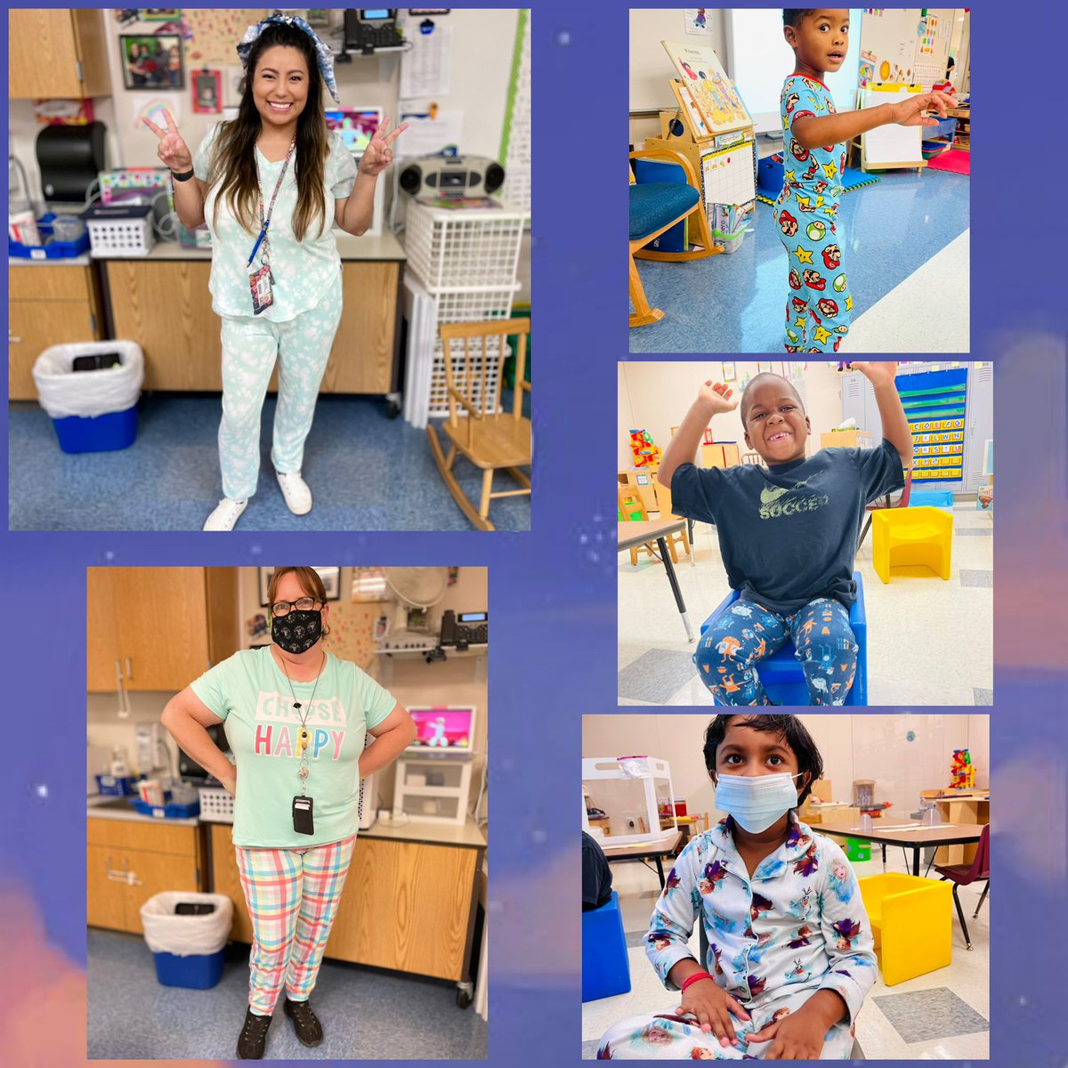 Pajama Day is our favorite day! 😴💛🖤💛🐾 #LISDBEKIND #bbopride