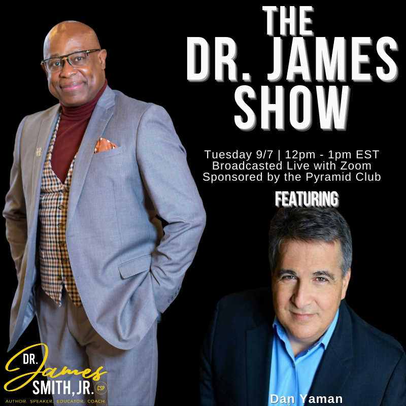 Join us this Tuesday 9/7 12pm-1pm EST for an interactive Dr. James Show with Dan Yaman. He'll introduce us to his unique "Brain-Based" approach, bringing corporate events to a whole new level by engaging audiences and making learning FUN!

zoom.us/webinar/regist…

#events #engage
