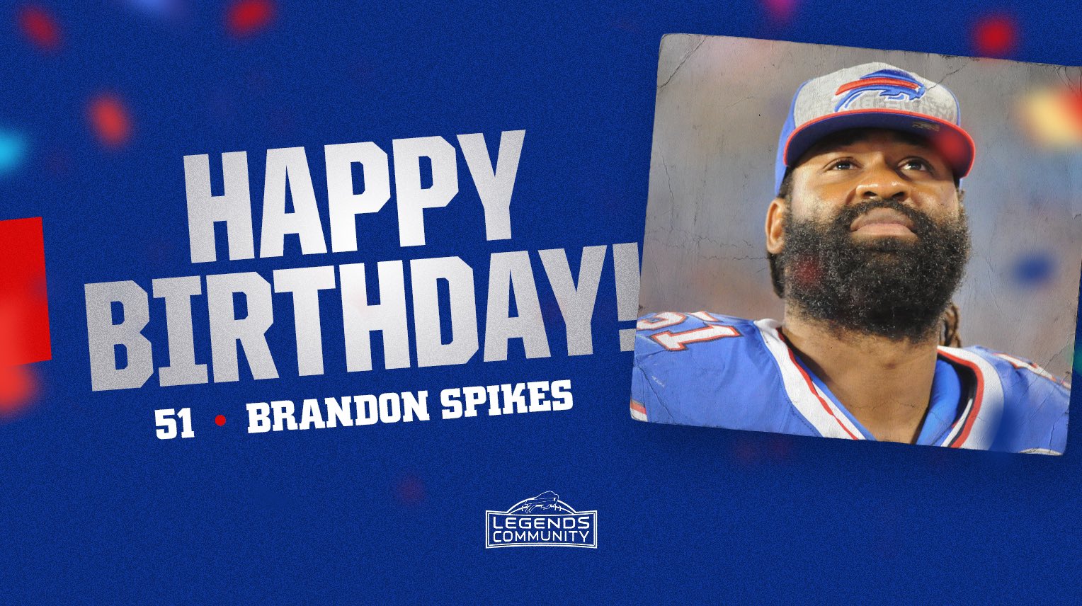 Happy Birthday, Brandon Spikes! 