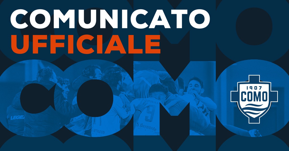 Como 1907 è lieta di comunicare che la Commissione Provinciale di Vigilanza ha dato il proprio benestare sull’agibilità dello Stadio Sinigaglia per il campionato di Serie B.

LEGGI IL COMUNICATO ➡ comofootball.com/ottenuta-lagib…

📲 #LetitB #ForzaComo #Como1907 #SerieBKT
