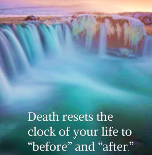 Being grateful for memories and what remains after a death loss can be a powerful way to begin healing that emptiness of loss. Turning your attention to how your life was enriched because your person was in it, might be one powerful and healthy approach to confronting grief.