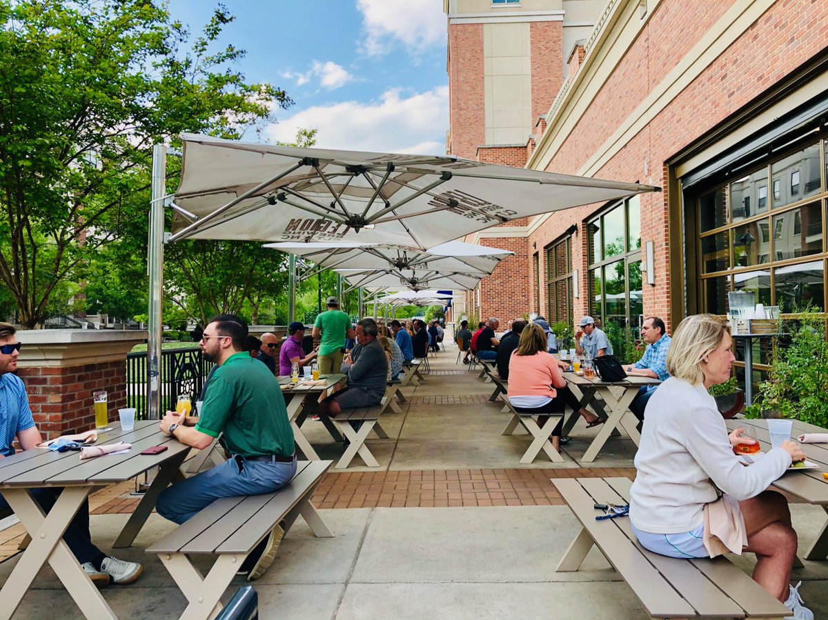 It’s a gorgeous day for a 🍺 on the patio! #cltbeer