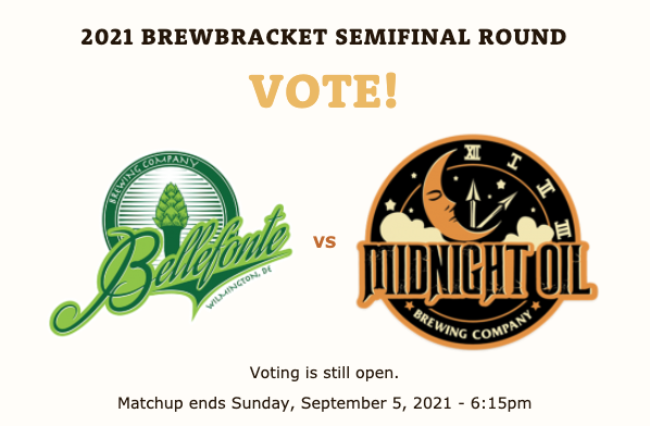 Odessa Brewfest (@odessabrewfest) on Twitter photo Bellefonte and Midnight Oil faceoff in the SEMIs of the 2021 #OdessaBrewbracket Who will make it to the Final? Vote now. odessabrewfest.com/brewbracket/be… <a href="/bellefontebrew/">Bellefonte Brewing Co.</a> <a href="/MOBrewery/">Midnight Oil Brewery</a> #OdessaBrewfest #brewfest #brewbracket #beerbracket #beerfest Bellefonte and Midnight Oil faceoff in the SEMIs of the 2021 #OdessaBrewbracket Who will make it to the Final? Vote now. odessabrewfest.com/brewbracket/be… <a href="/bellefontebrew/">Bellefonte Brewing Co.</a> <a href="/MOBrewery/">Midnight Oil Brewery</a> #OdessaBrewfest #brewfest #brewbracket #beerbracket #beerfest