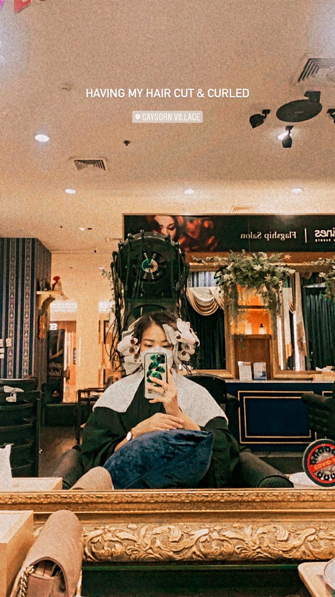 Nattharan's tweet photo. Spending 4 hrs in salon. Worth the wait 💇🏻‍♀️ https://t.co/nwZJjywdej