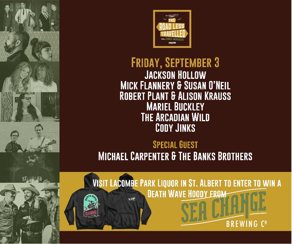 Awesome lineup tonight! Check it out tonight on <a href="/840CFCW/">840 CFCW</a> at 6:30 PM MTN or stream online at CFCW.com. Proudly presented by <a href="/SeaChangeBeer/">Sea Change Brewing</a>