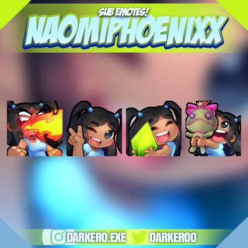 Adorable and crazy emote made for @babephoenixx 💙💜
Twitch➡ twitch.tv/naomiphoenixx

#TwitchEmoteArtist #emote #emoteartist #commissionsopen #digitalart #freelance