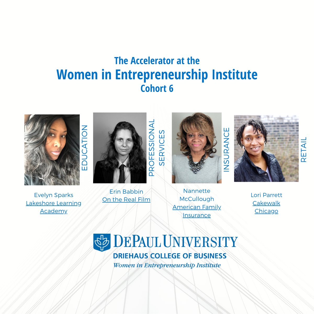We are excited to welcome Erin Babbin, Nannette McCullough, Lori Parrett, and Evelyn Sparks to the Fall 2021 The Women in Entrepreneurship Institute Business Accelerator Program.  #wei #womenentrepreneurs #womenwhohustle