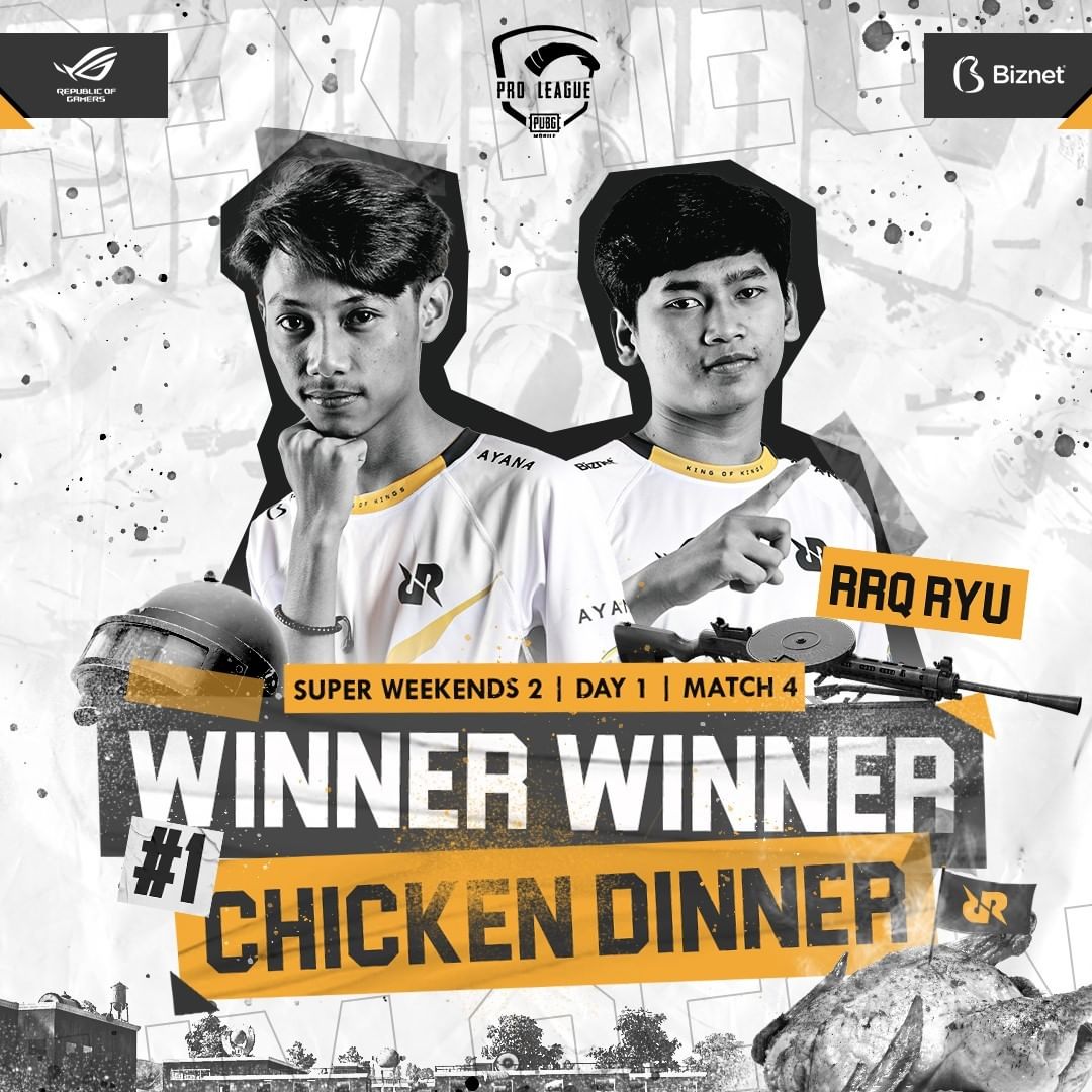 teamrrqofficial's tweet photo. #RRQRYU juga gak mau kalah, geeess! π₯π
#VIVARRQ #PUBGMOBILE #PUBGM #PMPLIDS4 https://t.co/y8yjfLLrcu