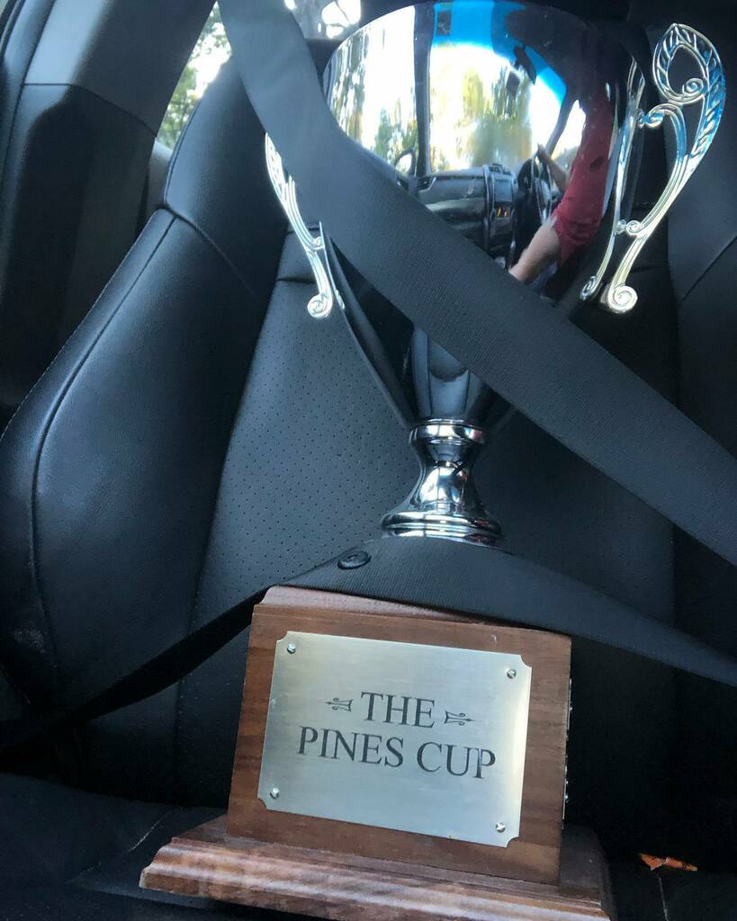 The Pines Cup is strapped in and headed to <a href="/midpinesinn/">Mid Pines Inn & Golf Club</a> where the competition begins today with four-ball matches.

Match 1 is Team Ross members <a href="/rblairmiller/">Blair Miller</a> &amp; @bradshinn against Team Donald members <a href="/willcarp08/">will</a> &amp; <a href="/frquis/">Randy</a> 

In the second match it’s Team … instagr.am/p/CTXKczfnf7P/