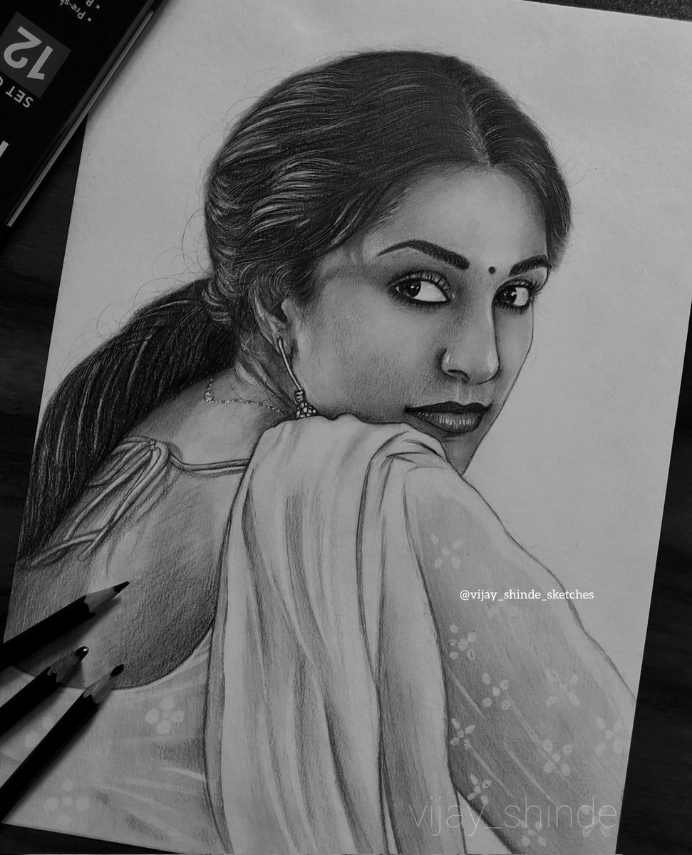 Sketch of <a href="/advani_kiara/">Kiara Advani</a>
From 'Shershah' 
. 
Sketch on A4 size 
.
Give some feedback ❤@vijay_shinde_sketches 
_____