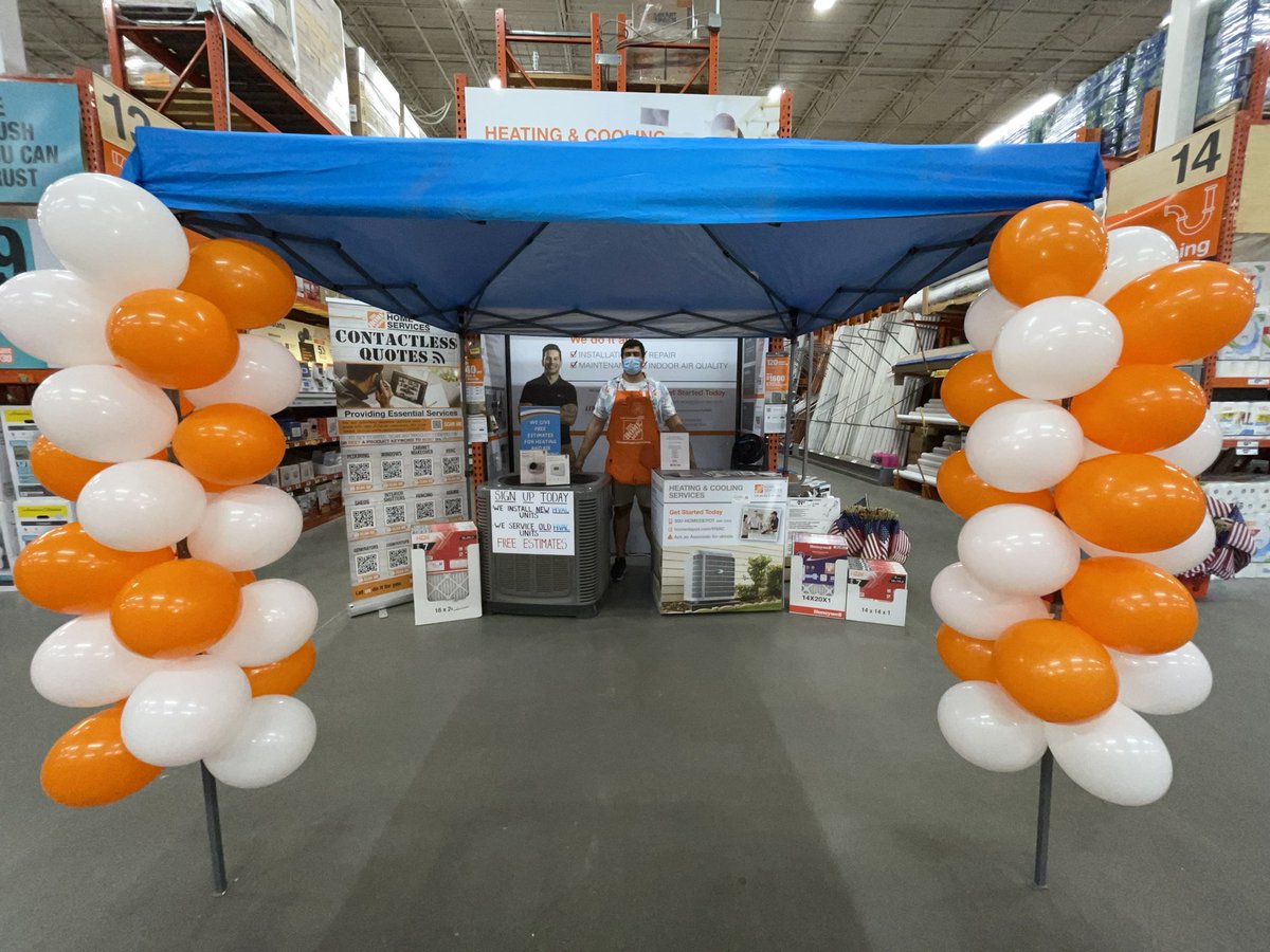 jacobawilliams_'s tweet photo. #0943 Ready to serve our customers at our HVAC and Flooring tables this weekend!
#HDServices #HomeDepot
@wilkie_cindy @cquigley609 @ASMrich https://t.co/hmMF9Ic4DG