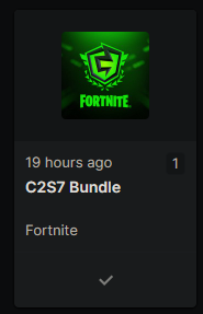 Reminder: You have until September 6th to watch Twitch streams that have drops enabled in order to get the FNCS Bundle for Chapter 2 - Season 7; which features all the FNCS rewards this season + the foam finger backbling.

Drop Enabled Streams: twitch.tv/directory/game…