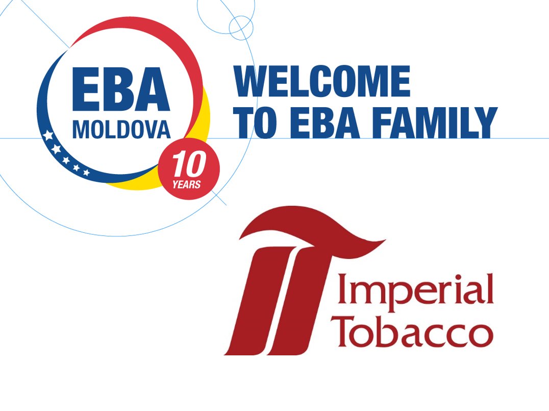 We would like to wish a warm welcome to the EBA Family, to 𝗜𝗺𝗽𝗲𝗿𝗶𝗮𝗹 𝗧𝗼𝗯𝗮𝗰𝗰𝗼 𝗣𝗿𝗼𝗱𝘂𝗰𝘁𝗶𝗼𝗻 𝗨𝗸𝗿𝗮𝗶𝗻𝗲 !

𝗗𝗲𝘁𝗮𝗶𝗹𝘀 𝗮𝗯𝗼𝘂𝘁 𝘁𝗵𝗲 𝗰𝗼𝗺𝗽𝗮𝗻𝘆, 𝗵𝗲𝗿𝗲:
lnkd.in/eki5P3Jb

#New_EBA_Member #EBA_Members