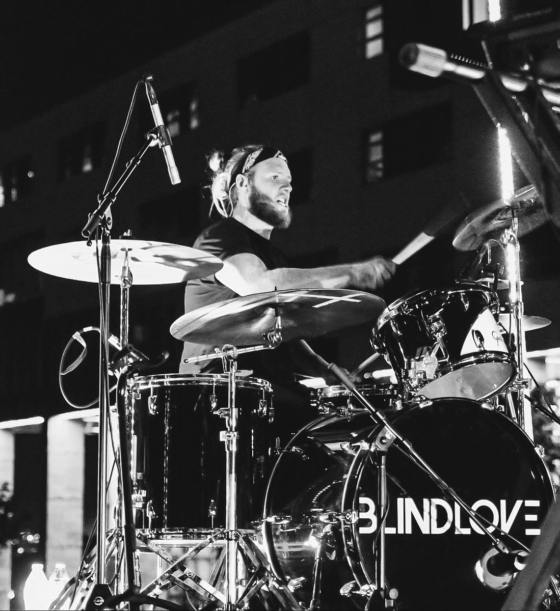 Tonight! @ The Loading Dock in #saltlakecity | Come watch @gavinnotjohn make his classic drumming faces 🖤